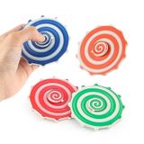 2 Peças De Alívio De Estresse Candy Cor Finger Spinners, Spinning