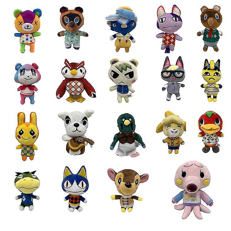 21 Cm Animal Crossing Boneca De Pelúcia Animal Crossing Amigos Clu