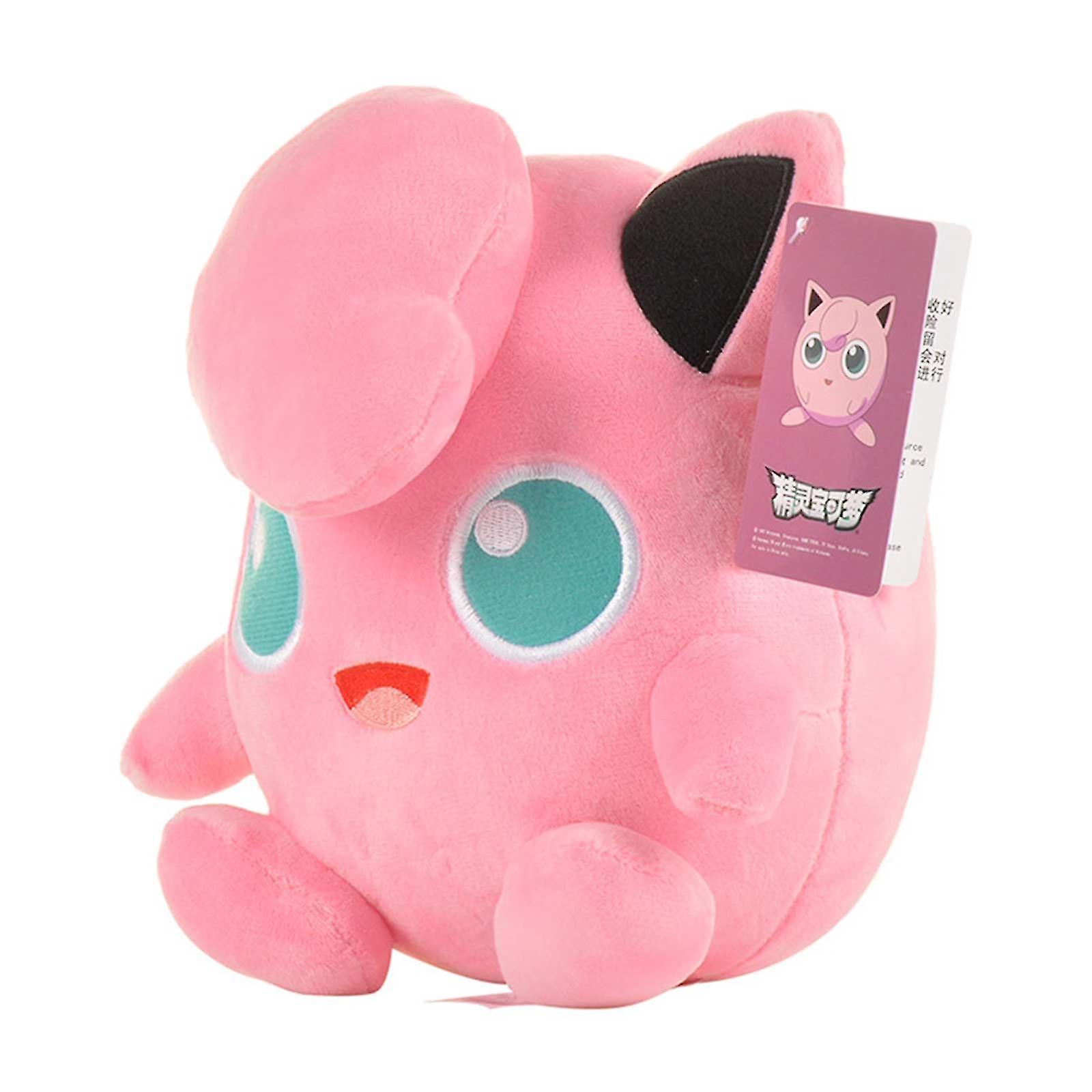 Pokemon Jigglypuff Pelúcia Stuffed Animal 8 Idade 2+