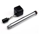 2 Em 1 Piscina Portátil Snooker Chalk Holder, Ponta De Taco De Bilhar
