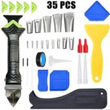 Ferramentas De Calafetagem Kit De Ferramentas De Calafetagem Conjunto De Ferramentas Removedor De Selante Raspador De Silicone Finalizador D
