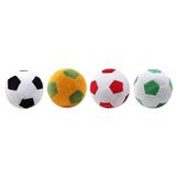 1 Pcs Futebol Criativo Em Forma De Penugem Pelúcia Nova Bola De Futebol P