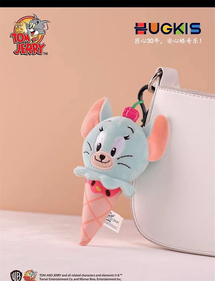 Chibi Tom E Jerry Pelúcia Brinquedos Chaveiro Chaveiros Anime Spik