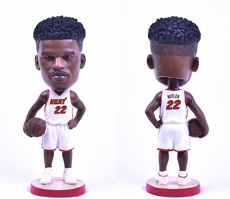 Qian Jimmy Butler Ação Figura Estátua Bobblehead Basquete