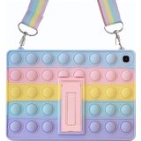 Capa Pop It Para Tablet Para Samsung Galaxy Tab A7 10.4 2020 Crianças Menina | Sm-t500/t505/t507, Fidget Toy Puppet Poppet Push Bubble Silic