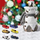 2022 Calendário Do Advento 24pcs Mini Brinquedos Carros Conjunto Para Crianças Contagem