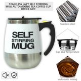 400ml De Aço Inoxidável Mexendo Caneca Auto Mistura Bebida Chá Cof
