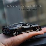 01:32 Bugatti Lavoi Ture Noire Alloy Car Modelo Diecasts &amp; Toy
