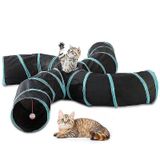 Brinquedos Para Gatos Tubo De Túnel De Gato Dobrável Filhote De Cachorro Gatinho Coelho Brincar De Brinquedo