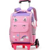 Mochilas Carrinho Mochila Escolar Mochila Leve Infantil Do Ensino Fundamental Cor-2