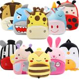 Mochila Escolar Para Meninos E Meninas Mochila De Pelúcia Com Carto