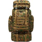 Alta Capacidade 80l Camuflagem Ao Ar Livre Tática Caminhadas Mochilas Impermeáveis Bolsas Militares Para Homens Viajando Acampamento Caça Tr