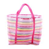 Malha Beach Bag Grande Tote Mochila Ao Ar Livre Crianças Brinquedos Viagem