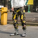 Calças De Moletom Casuais Masculinas Estampadas De Cordão Calças De Moletom Homens Oi