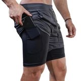 Shorts Esportivos Rápidos Dry Shorts Rápidos Masculinos 2 Em 1 =(5xl Alto)