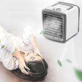 Condicionadores De Ar Portátil De Baixo Ruído Mini Ar Condicionado Usb Refrigeração Ventilador Umidificador Purificador