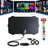 Antena HDTV de Alcance de 5000 Milhas 4K HD Sinal Aéreo de TV Digital Interna