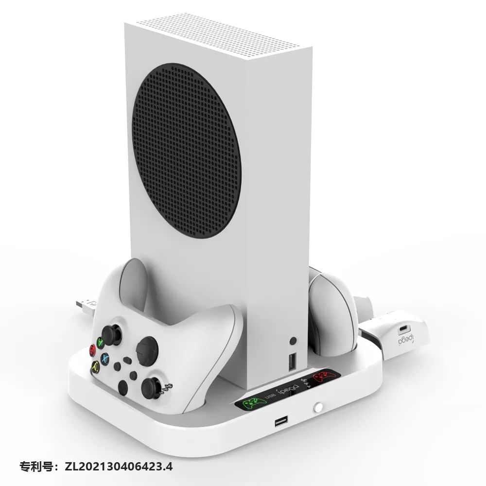 Estação De Carregador Duplo Para Controladores Xbox Series S