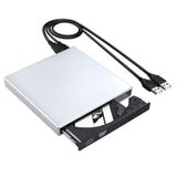 Unidade De Cd/dvd Externo, Gravador Portátil Usb Slim Para