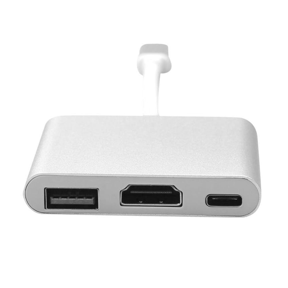 Usb 3.1 Hub Usb C Para Usb 3.0/hdmi/tipo C Adaptador De Carregamento