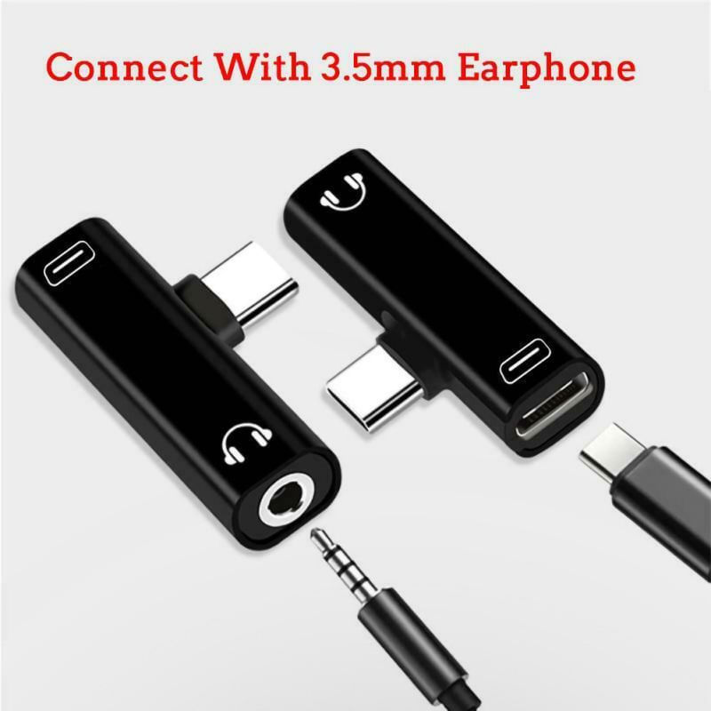 Tipo C Usb C A 3,5 Mm Cabo De Áudio Auxiliar Auricular Micr