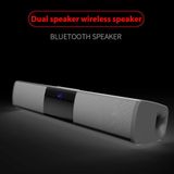 Soundbar Bluetooth com Rádio FM, Subwoofer - Preto