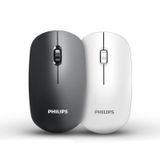 Philips Wireless Mouse + Pad Mouse - Preto