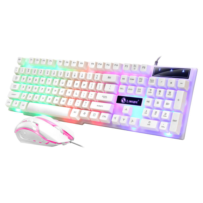 Wired Gaming Keyboard Mouse Combo Splashproof M