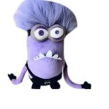 Mascote Mascote Minion Veneno Minion Roxo 30cm