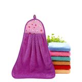5*pcs Coral Velvet Skin-friendly Toalha De Mão, Absorvente