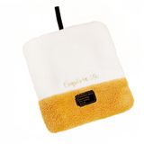 2*pcs Toalha De Mão De Veludo Coral Hangable, Espessa E