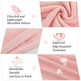 Microfibra Cabelo Toalha Wraps Para Mulheres, Super Absorvente Anti-