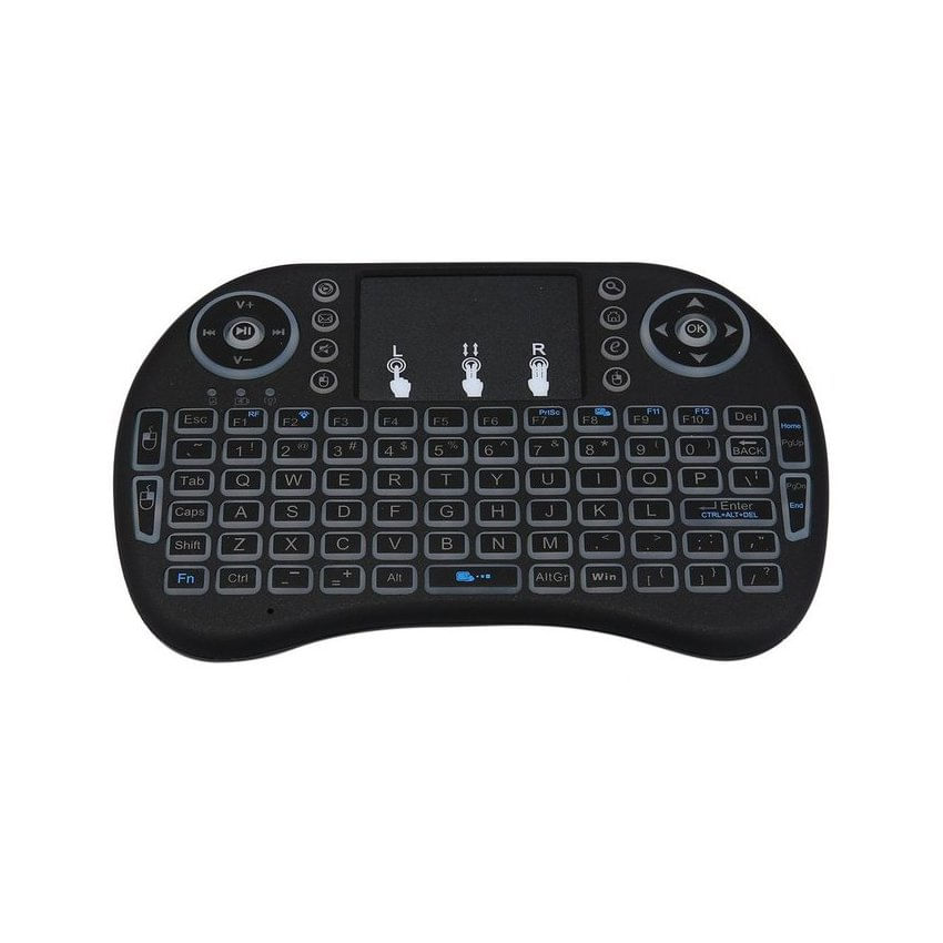 Wireless Mouse Teclado Tátil Para Smart - Caixa De Tv - Pc -