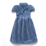 Toalha De Roupa Cheongsam, Toalha De Lã De Coral Macio, Absorvente