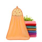 5*pcs Coral Velvet Skin-friendly Toalha De Mão, Absorvente