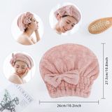 2 Pack Toalhas De Secagem De Cabelo De Microfibra, Turbante Super Absorvente