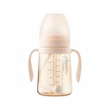 200ml De Mamadeira De Bebê De Palha, Dispositivo De Desmamar Com Alça,