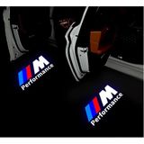 2x Led Bmw Porta Luz Logo Projetores Luz