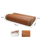 Travesseiro Cool De Tapete Rattan De Verão, Cervical Multifuncional