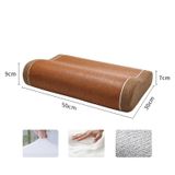 Travesseiro Cool De Tapete Rattan De Verão, Cervical Multifuncional