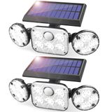 Lâmpada Solar Sensor De Movimento Luzes Solares 7