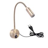 Lâmpada De Mesa Led 3w Com Plugue Da Ue