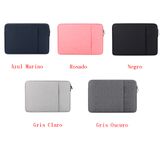 Macbook Laptop Sleeve Bag Para 13,3 14 15,6 Pu Laptop