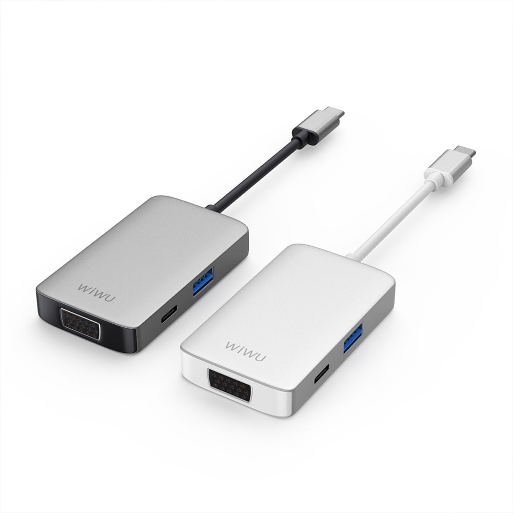 Multifuncional Tipo-c / Usb-c 5 E Adaptador Hub De Extensão