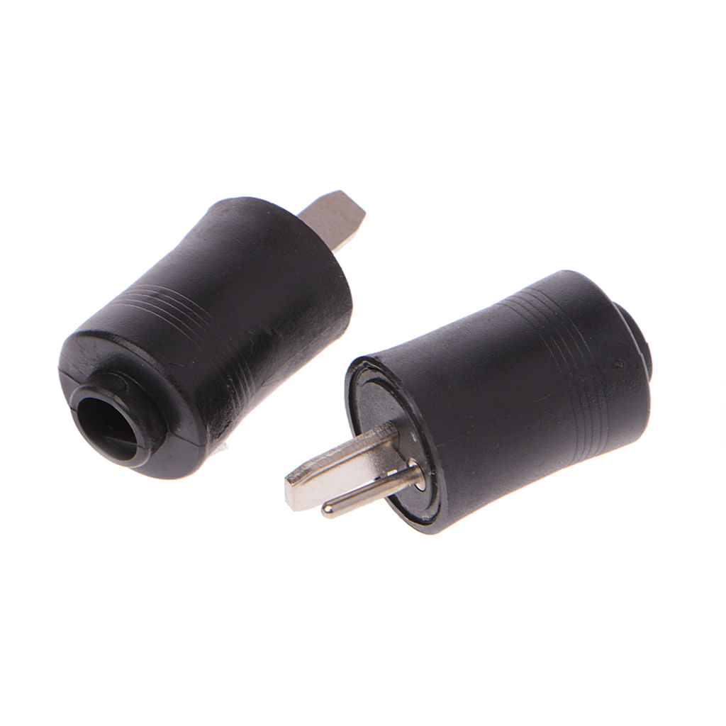 Made in Germany 2 Pin Din Speaker Plugs Male Connectors B&O GRUNDIG