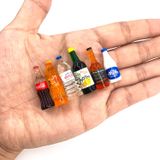50 Pces Miniatura Bebida Alimentar Garrafas De Refrigerante Pop Cans Pretend Pl