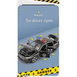 01:32 Carro De Brinquedo Bmw M8 Modelo De Brinquedo Liga De Carro Brinquedo Brinquedo (preto)