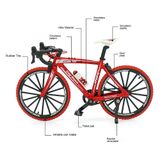 1:8 Simulação Liga Mountain Bike Redução De Velocidade Bicicleta M