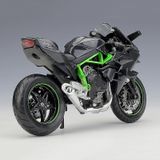 Yh Maisto 01:12 Kawasaki Ninja H2r H2 R 1:12 Escala Motocicleta