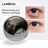 Lanbena Black Gold Pearl Eye Máscara Adesivo Hidratante